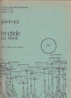 tri etide za klavir  