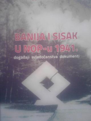 banija i sisak u nop u 1941  