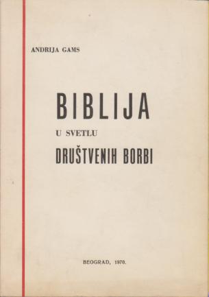 biblija u svetlu društvenih borbi  