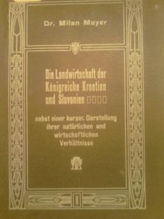 die landwirtschaft der konigreiche kroatien und slavonien  