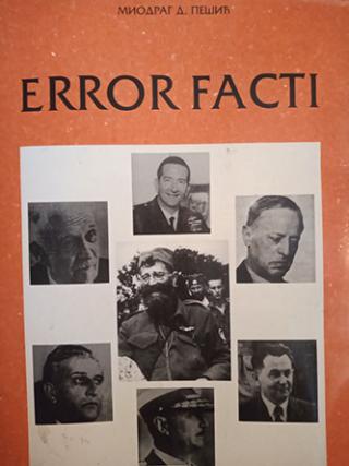 error facti  