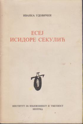 esej isidore sekulić  
