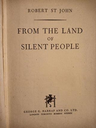 from the land of silent people  