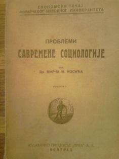 problemi savremene sociologije  
