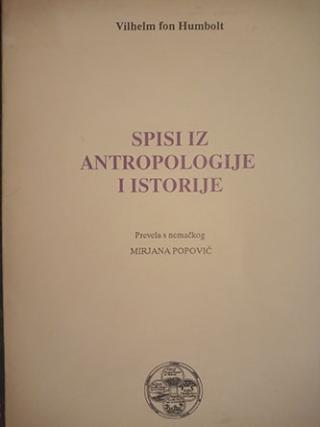 spisi iz antropologije i istorije  