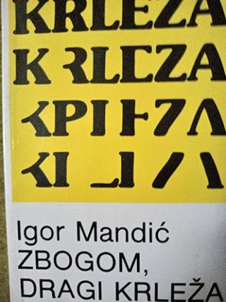 zbogom, dragi krleža  