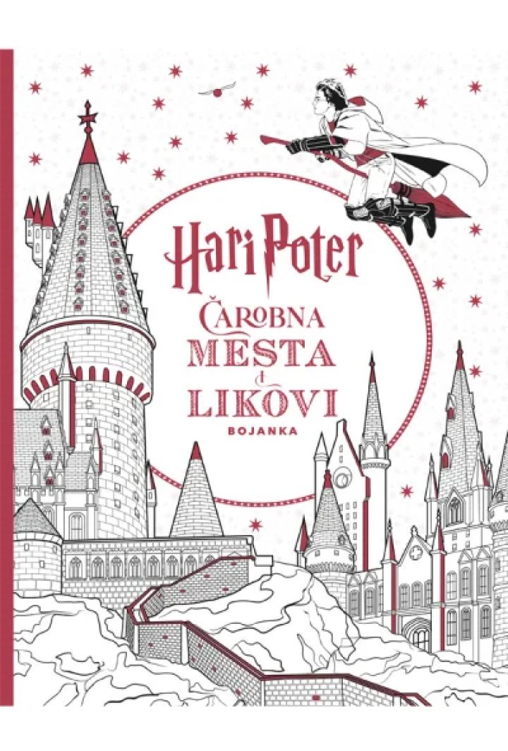 hari poter čarobna mesta i likovi bojanka 