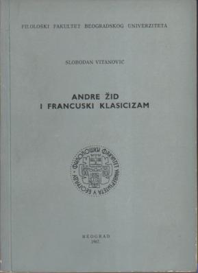 andre žid i francuski klasicizam  