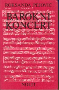 barokni koncert roksanda p e j o v i ć  