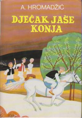 dječak jaše konja h r o m a dž i ć  