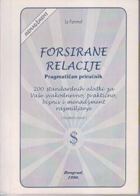 forsiranje relacije  