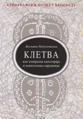 kletva kao socijalna kategorija i psihološka odrednica  