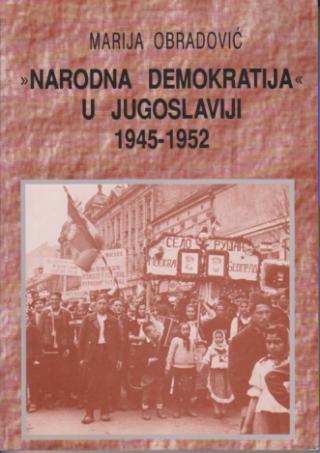 narodna demokratija u jugoslaviji 1945 1952  