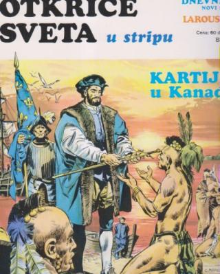 otkriće sveta u stripu kartije u kanadi  