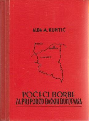 počeci borbe za preporod bačkih bunjevaca jedan uspeh akcije kneza mihaila i ilije garašanina  