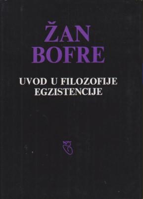 uvod u filozofije egzistencije b o f r e  
