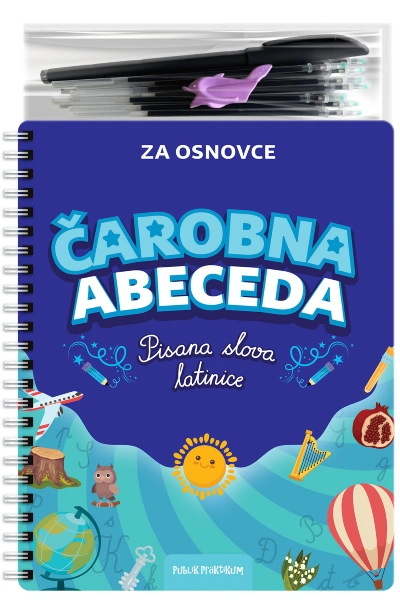 čarobna abeceda pisana slova latinice 