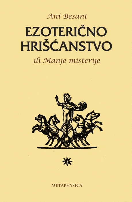 ezoterično hrišćanstvo ili manje misterije 