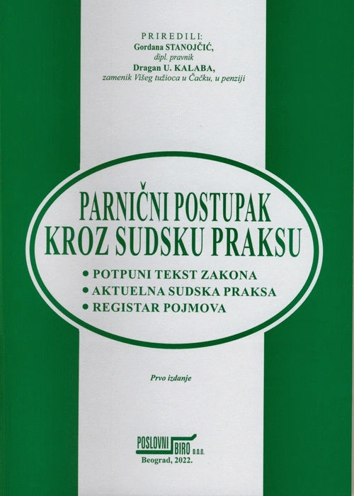 parnični postupak kroz sudsku praksu 